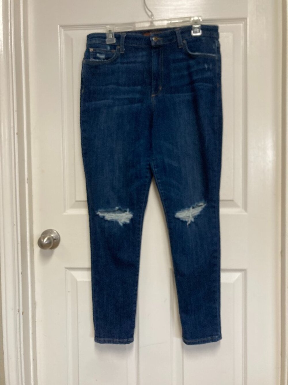 Joe's jeans the charlie high rise skinny ankle jeans blue size 30 Women's